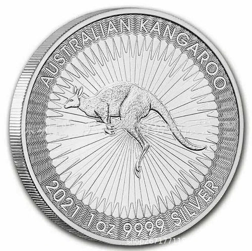 1oz solid 2021 silver Plated Kangaroo, Perth Mint, Uncirculated