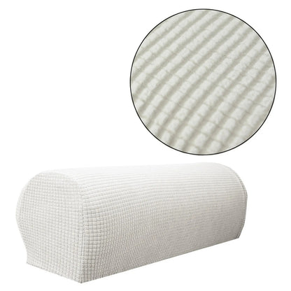 2PCS Removable Armrest Covers Arm Chair Stretchy Chair Sofa Couch Arm Protector