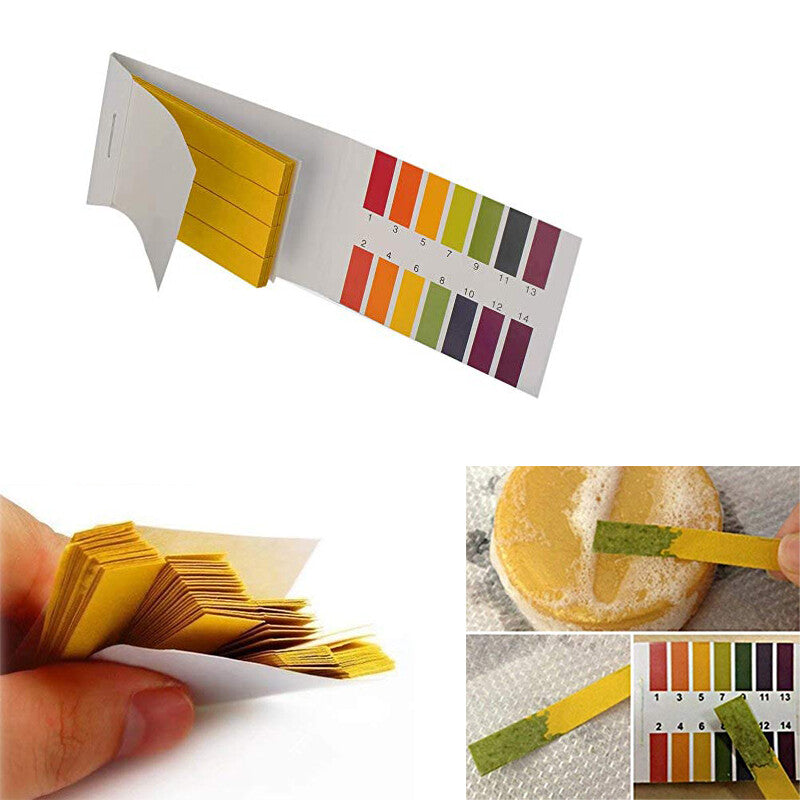 PH Test Strips Litmus Paper Acid Alkaline Saliva Urine Pool Liquid Indicator Set