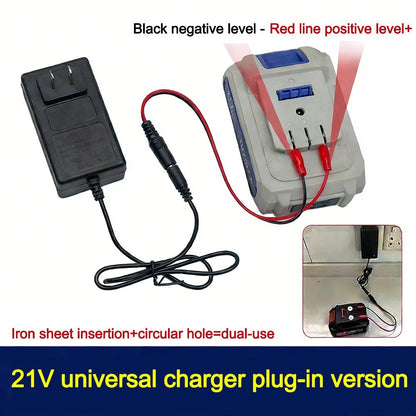 18/21V/24V Lithium Dual-head Charger Universal Battery Charger