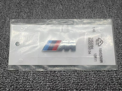 M 2 3 4 5 X Series Sport Black Silver Replacement Fender Trunk Emblem Badge