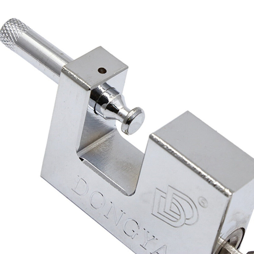 Heavy Duty Anti Rust Shutter Padlock With 3 Keys High Security Shackle Lock