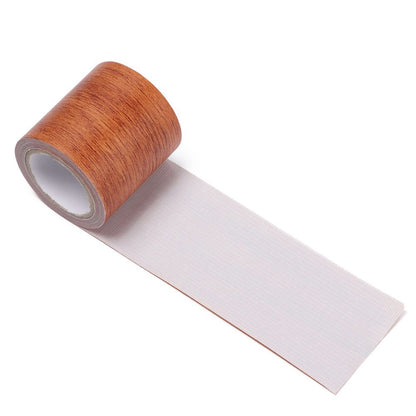 Furniture Renovation Duct Tape Skirting Line Repair Tape Wood Grain Adhensive