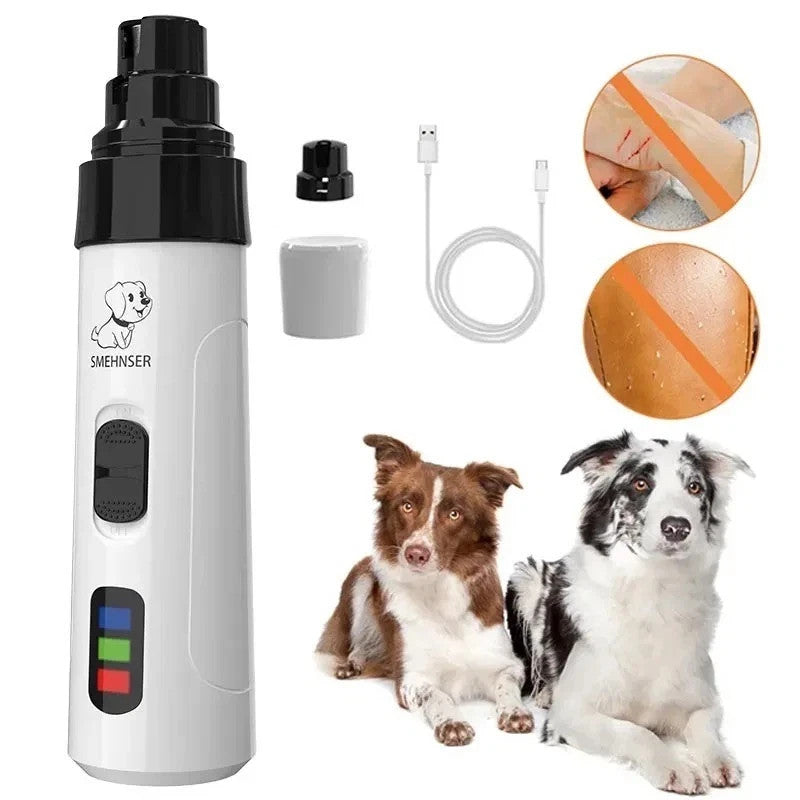 Heusom Silent Groom Pro Nail Grinder, Silent Groom Pro Dog /Cat Nail Grinder