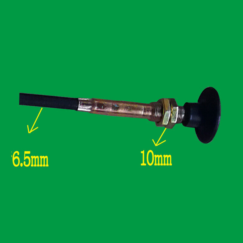 Universal Tractor Plant Digger Dumper Engine Stop Cable 2-5m Long Reg Knob Pull