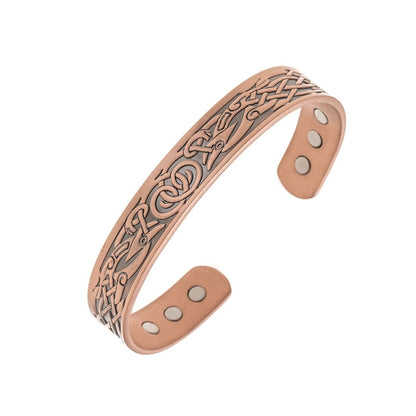 Pure Copper Magnetic Therapy Bracelet Arthritis Pain Relief Men Women Healing AU