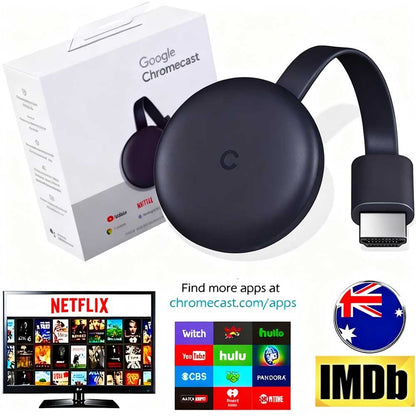 5G 4K Chromecast Wireless HDMI Display Adapter Screen Phone Mirroring Extender