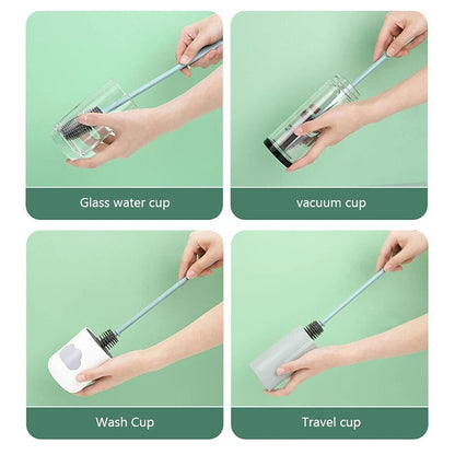 Long Handle Bottle Brush Cleaning Brush Scrubbing Tool Cup Brush Kettle Brush