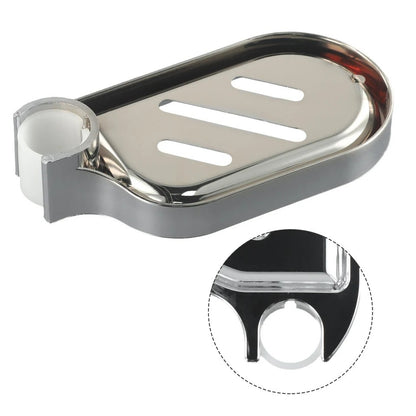 1-3X Adjustable Rail Slide Bathroom Bath Shower Soap Dishes Holder For 25mm Hole