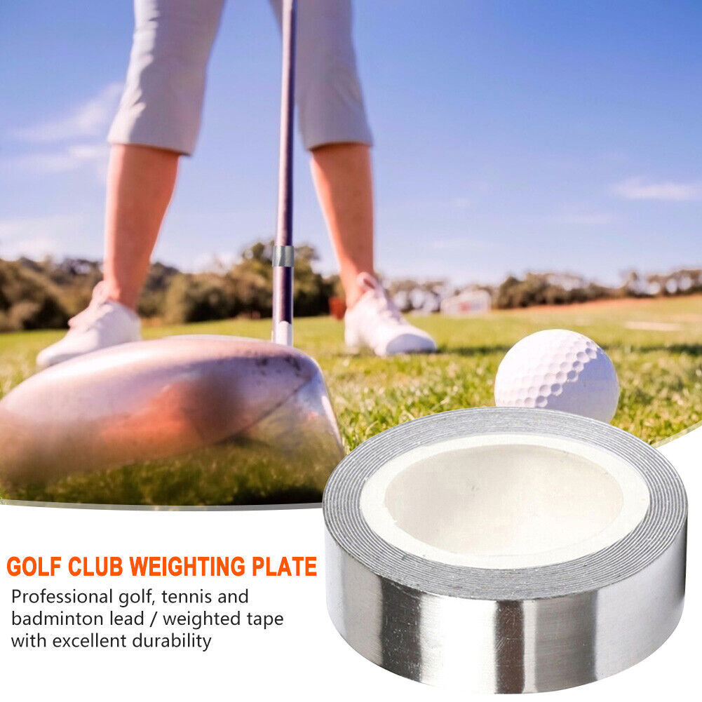 30g-200g Self-adhesive Lead Foil Tape Roll Compatible with Golf Clubs Adjusting Swing Weight