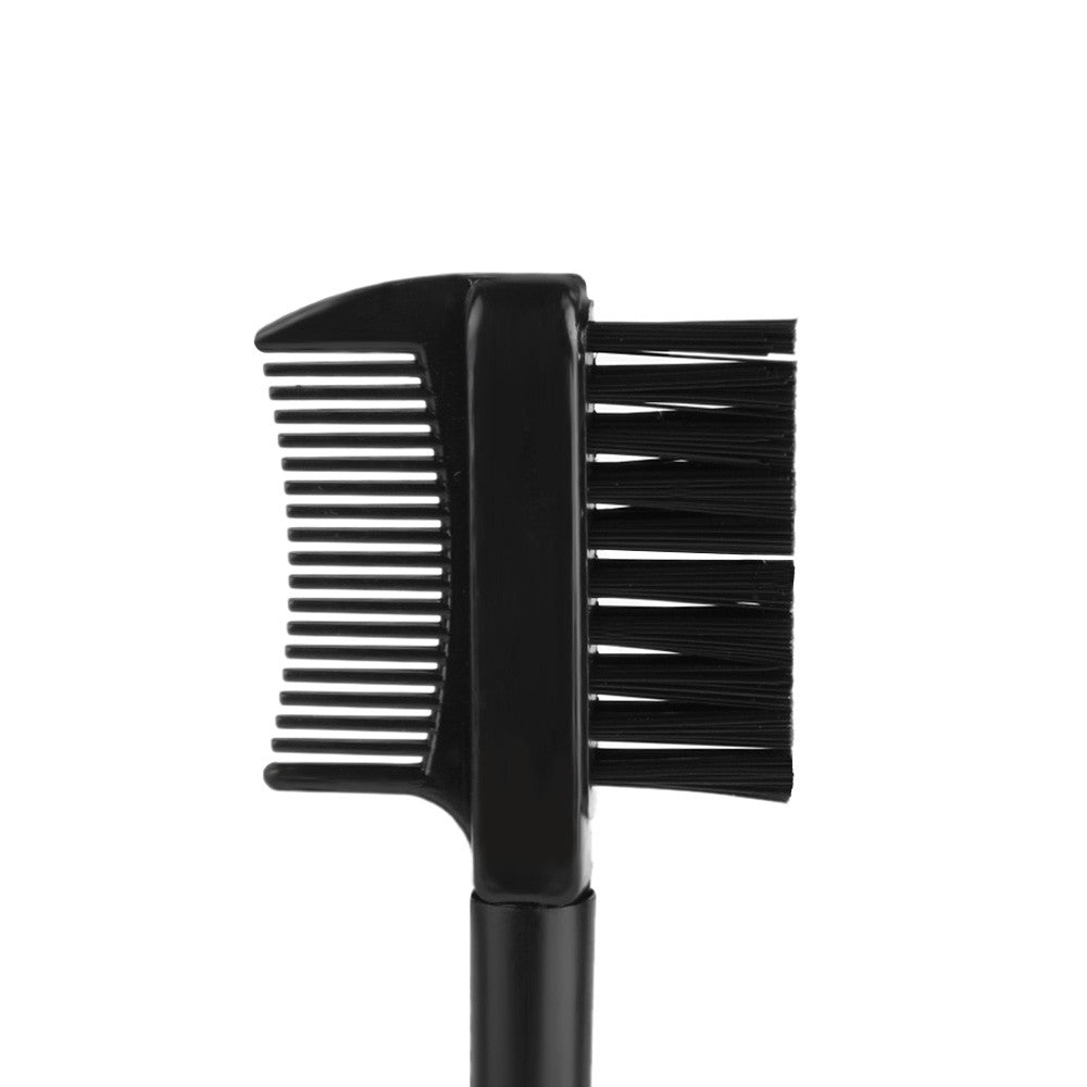 Dual Comb Extension Brush Comb Eyebrow Eyelash Brushes  Makeup Cosmetic Tools