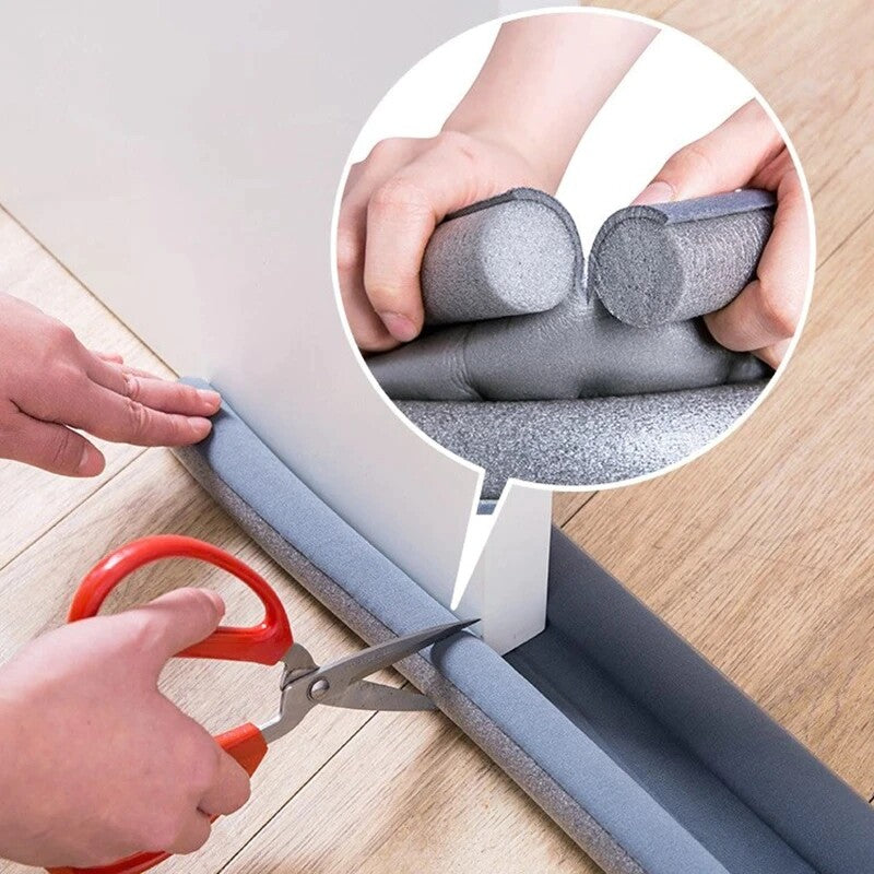 Flexible Door Bottom Sealing Strip Guard Wind Dust Threshold Seal Draft Stopper