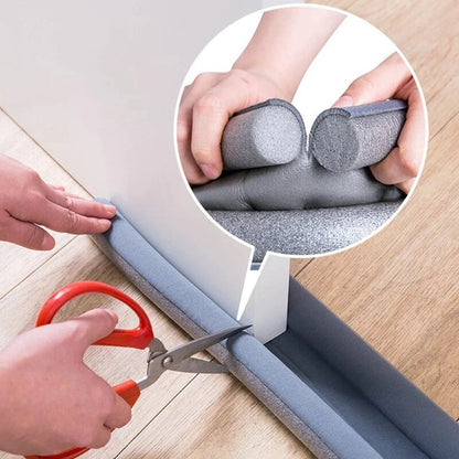 Flexible Door Bottom Sealing Strip Guard Wind Dust Threshold Seal Draft Stopper