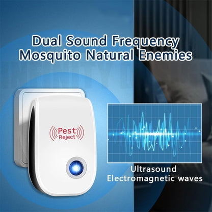 2/4 Pest Repeller Ultrasonic Electronic Mouse Rat Mosquito Insect Rodent Control