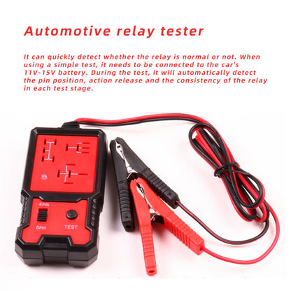 12V Electronic Automotive Relay Circuit Tester for Car Auto Battery Checker Tool