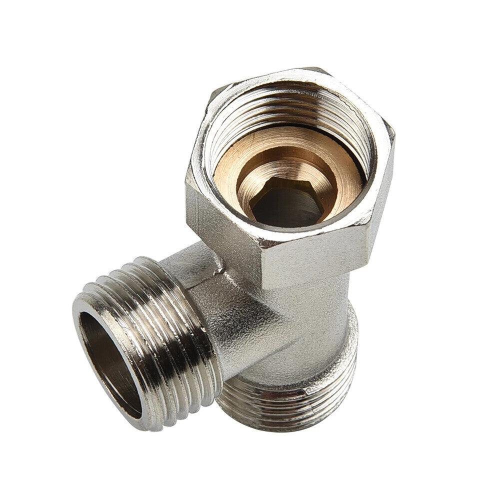 T-adapter 3 Ways Valve For Diverter Toilet Bidet Bath Sprayer Shower Head Parts