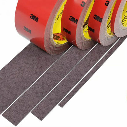 3M Strong Permanent Double Sided Super Sticky Tape Roll for Crafts and Vehicles
