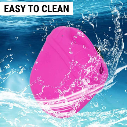 Pet Silicone Training Treat Bag Pouch with Clip Waist Pack Feed Feed Dog AU