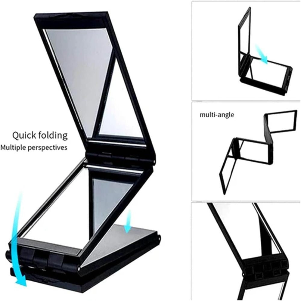 360-Degree Viewing Angle Multi Angle Folding Mirror  for Self Haircutting