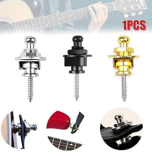 Buttons Straplocks Bass Replacement Strap Locks Electric Acoustic Guitar AU