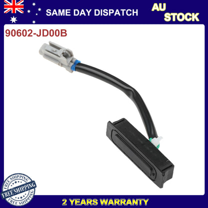 Tailgate Boot Handle Release Switch 90602-JD00B Compatible with Nissan Dualis J10 2006-2014