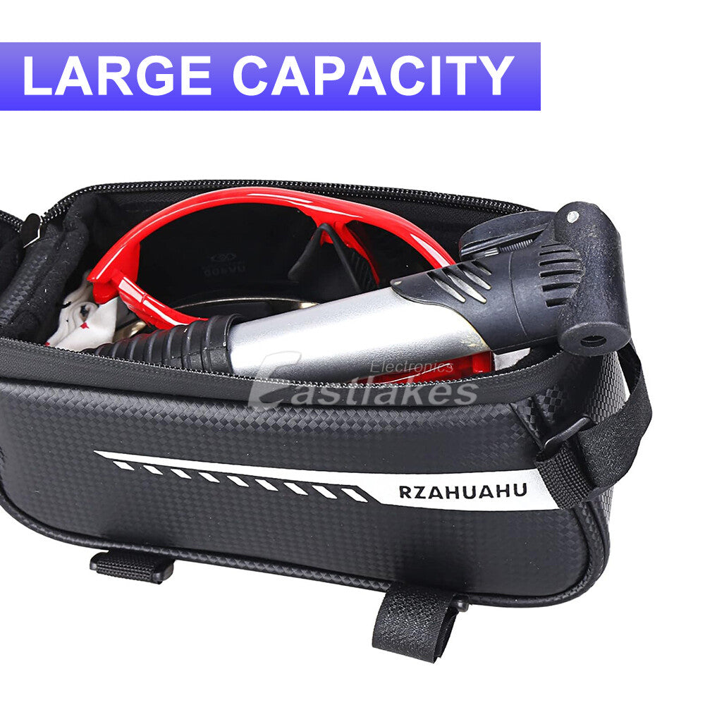 Waterproof Bike Bicycle Motorcycle Handlebar Mount Holder Case Compatible with Apple Samsung