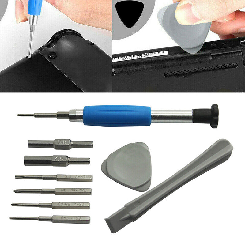 Screwdriver Set Repair Tool Kit Compatible with Nintendo Switch NES N64 Joy-con Wii Triwing