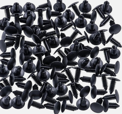 100X Car Trim Body Clips Kit Rivets Retainer Auto Panel Bumper Plastic Fastener