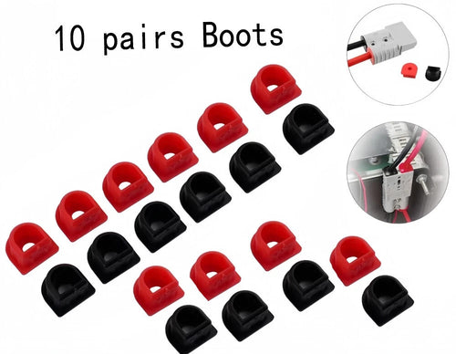 10 Pairs 50Amp Anderson Plug Cable Entry Boot Waterproof Boot (20pcs)
