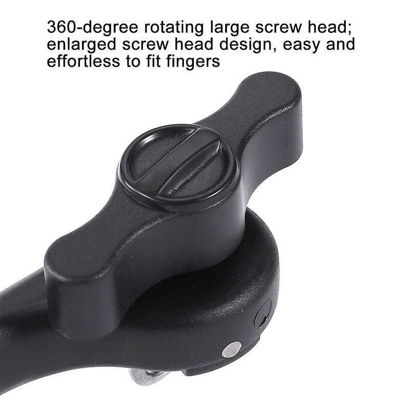 Smooth Edge Tin Can Opener Manual Stainless Steel Safe Cut Lid Side Professional