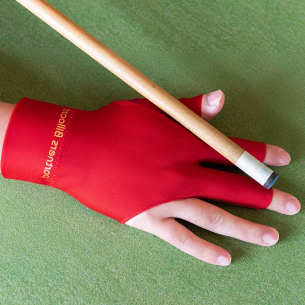 Breathable Snooker Glove Three Fingers Billiard Training Glove Billiard Glove