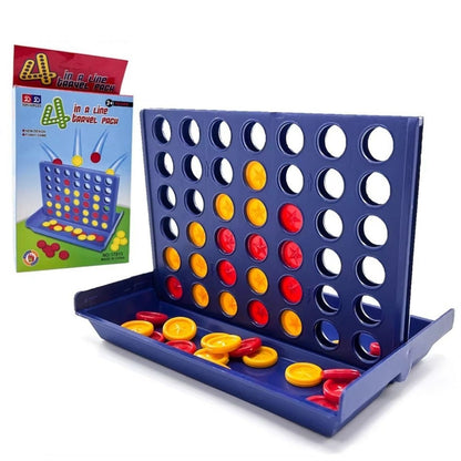 Large Connect Four In A Row 4 In A Line Board Game Kids Educational Toy Family