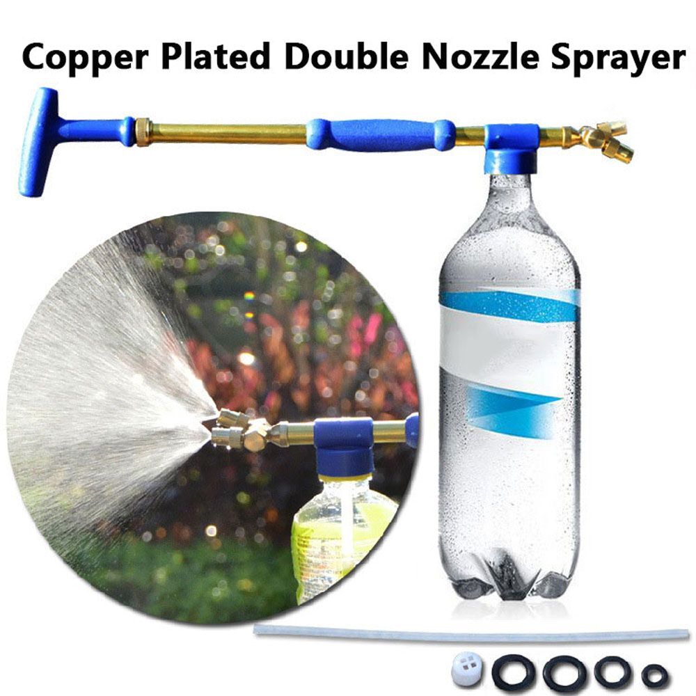 Bottle Garden Supplies Double Nozzle Sprayer Wild Sprayer Double Head Sprayer