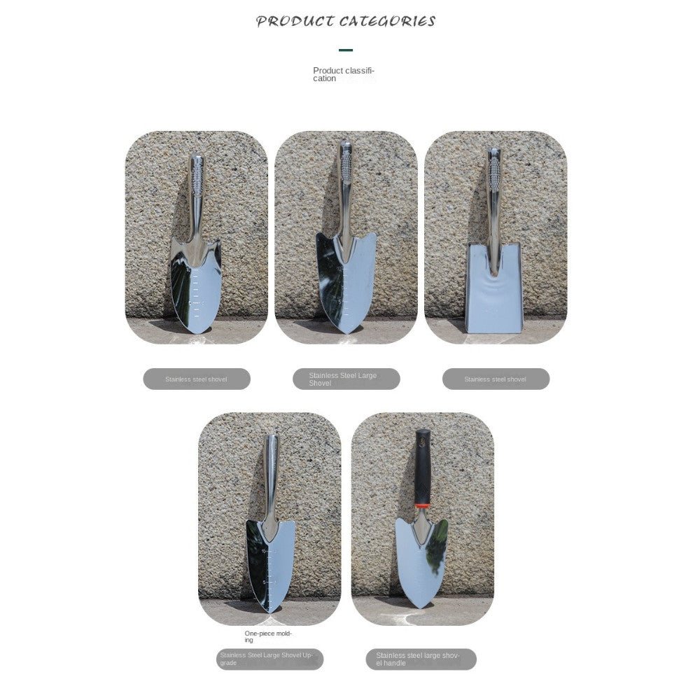 Heavy Duty Garden Trowel Ergonomic Grip Hand Shovel for Digging  Planting