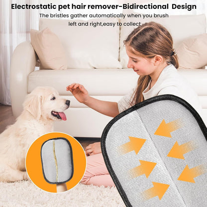 Pet Grooming Gloves Static Dedusting Brush Pet Hair Remover Brush Removing