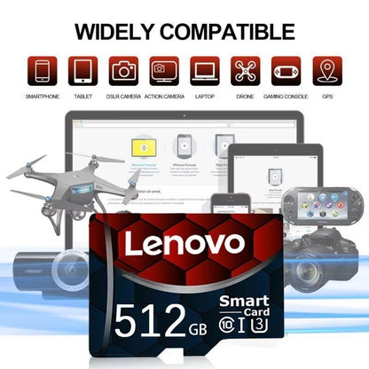 Micro SD Card Class10 V60 TF Memory Card High Speed 128/256/512GB 1TB 2T – Compatible with Lenovo