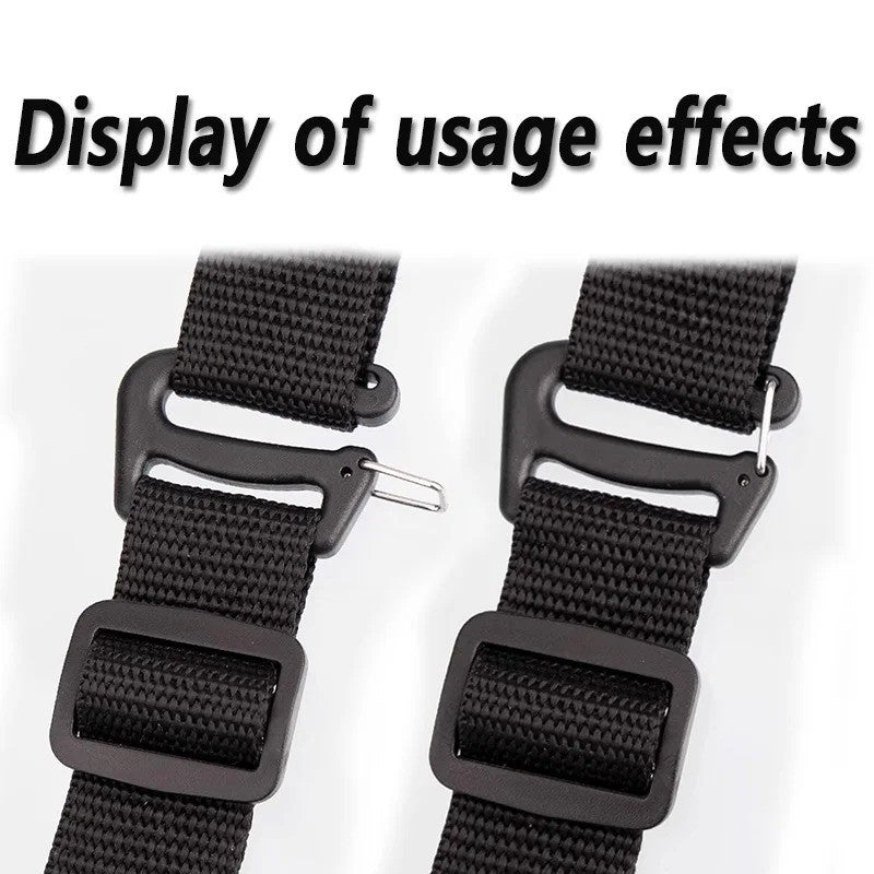 5/10pcs Black Webbing Buckles Strap Buckle for Outdoor Luggage Sack Backpack