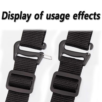 5/10pcs Black Webbing Buckles Strap Buckle for Outdoor Luggage Sack Backpack