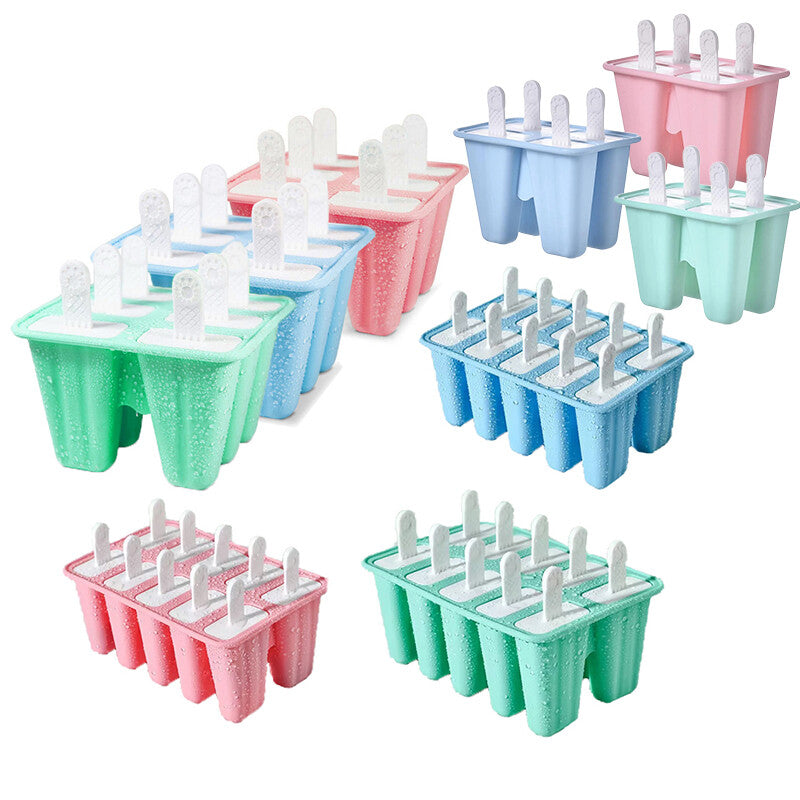 Silicone Ice Cream Mould Block Frozen Molds Icy Pole Jelly Popsicle AU Stock