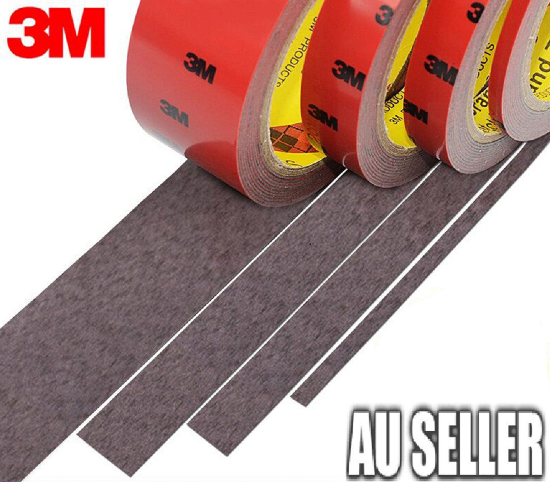 3M Permanent Double Side Super Sticky Versatile Roll Vehicle Tape UP TO 50MM
