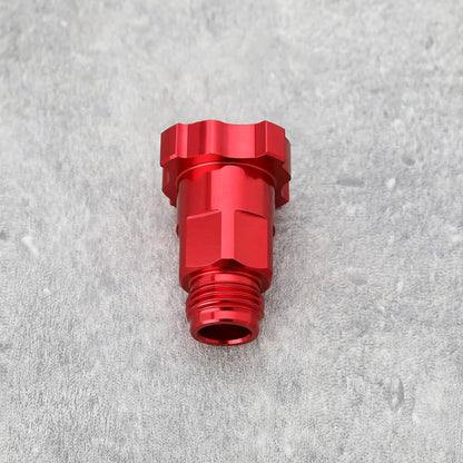 2PCS Spray Gun Connectors M16x5mm External Thread Spray Paint Pot Adapter Red