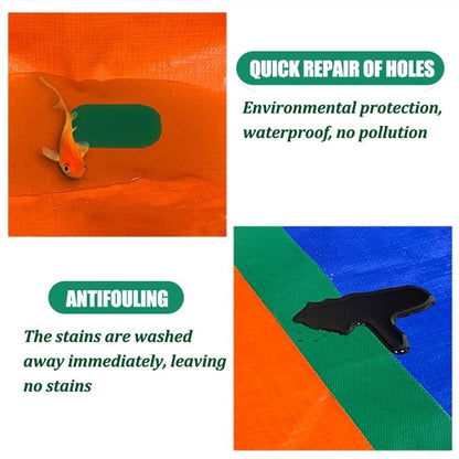 Durable Glass Fiber Tent Repair Canvas Rain Cloth Repair Tape Adhesive Patches