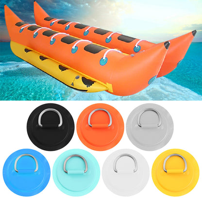 Stainless Steel D Ring Pad Patch Inflatable Paddle Board SUP Kayak Canoe Boat