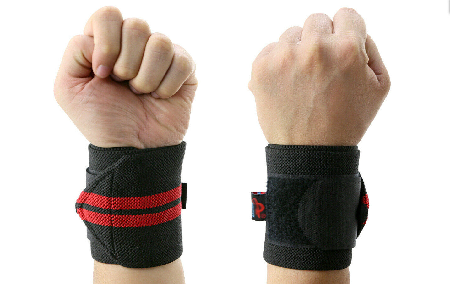 Weight Lifting Gym Muscle Training Wrist Support Straps Wraps Bodybuilding AU