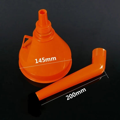 Heavy Duty Fuel Funnel w/ Flexible Spout Filter Oil Petrol Water Car