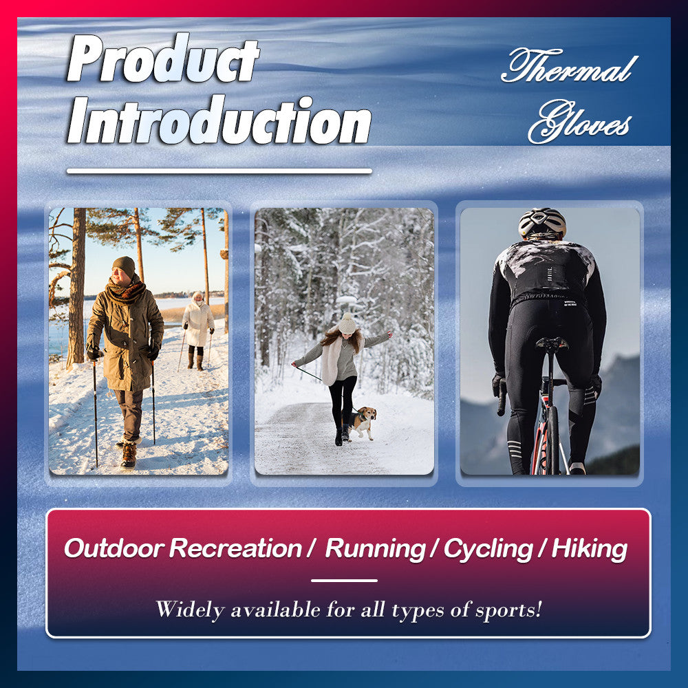 Winter Warm Thermal Outdoor Sports Waterproof Windproof Touch Screen Ski Gloves