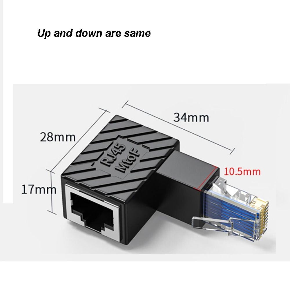 Male To Female Ethernet Cord Extender for Cat5 Cat6 LAN Ethernet Network Cable