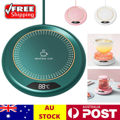 Coffee Mug Warmer Smart USB Tea Milk Cup Heater Pad Heating Plate Home Office AU
