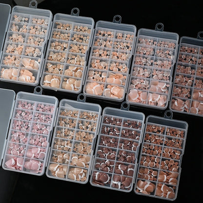 120Pcs Chic French Short Tip Toenail Press on Fake Toe Nails  Nails Art