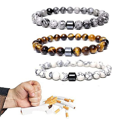 Smoking Cessation Bracelet Anti Anxiety Bracelet for Women Men Therapy Bracelet
